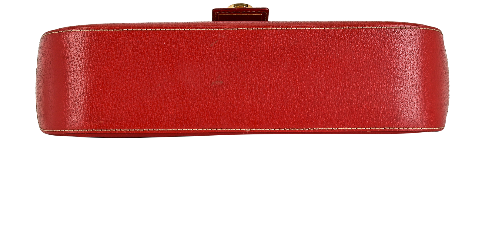 Gancini Flap Shoulder Bag, &pound;180, Handbags, Red, Leather, Top view